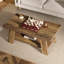 Pedestal Coffee Table with Storage