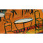«Cafe Terrace at Night Hand» par Vincent Van Gogh - peinture sur toile encadrée-6734688-6739504