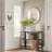 Narrow Sofa Table With Storage Shelf-2114027746