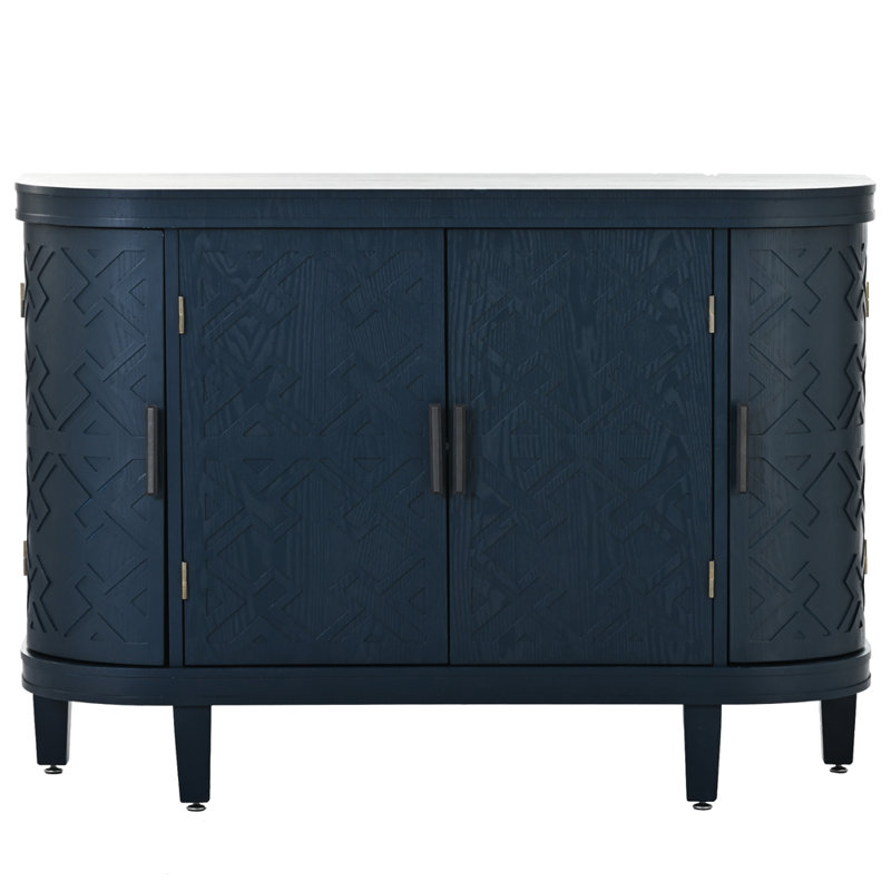 Console 47,2 po Elaine, Bleu marine