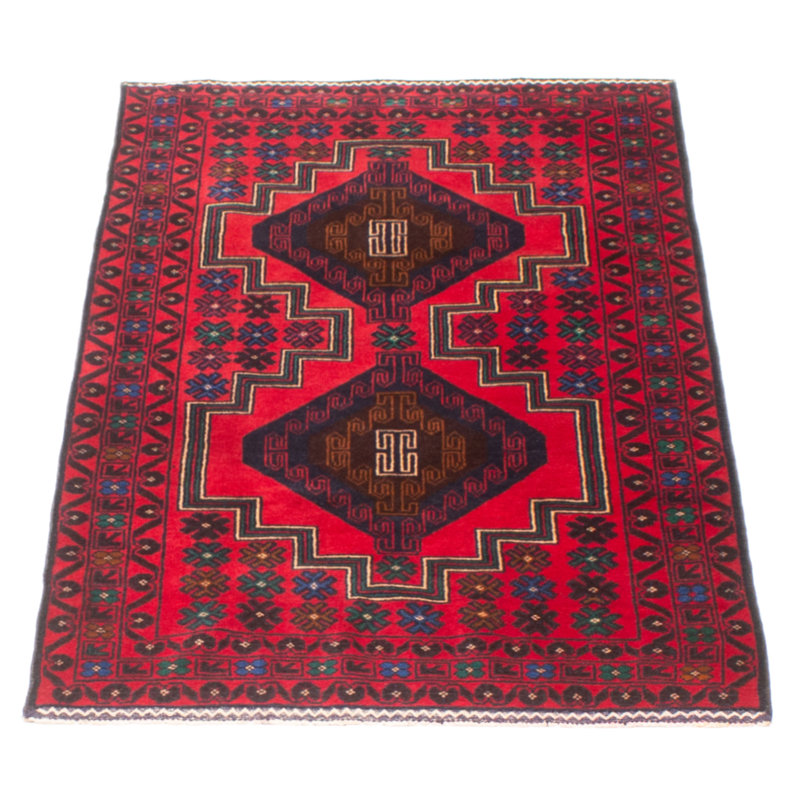 Teimani Red Rug 2'10" x 5'0"