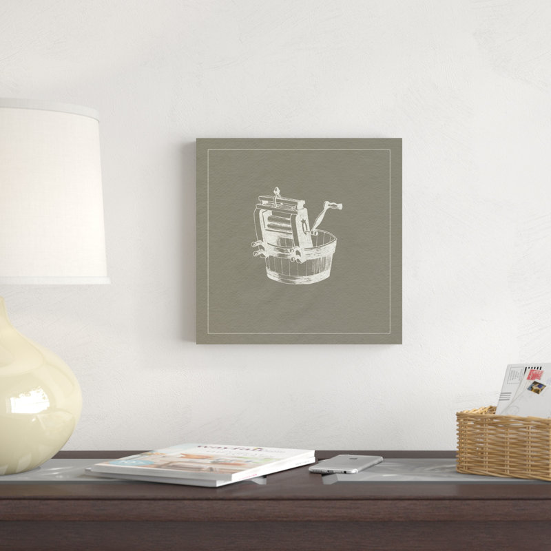 Laundry Laundry V par Grace Popp - impression sur toile tendue, H 12 po x l 12 po