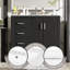 Meuble-lavabo 36 po avec comptoir en céramique-814129281