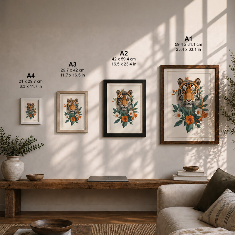 Print, A1 - 84.1 x 59.4 cm, White