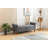 Flax Fabric Storage Bench Shoe-Changing Stool