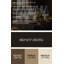 «Farm Milk Bottles», art mural sur toile brune-786169754