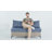 50.4'' Wicker Outdoor Loveseat, Outdoor Patio Sofa-942353184