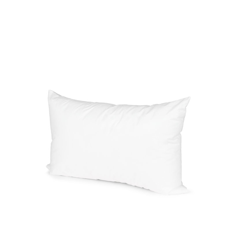 Solid Colour Fabric Reversible Throw Pillow, 13" x 21"