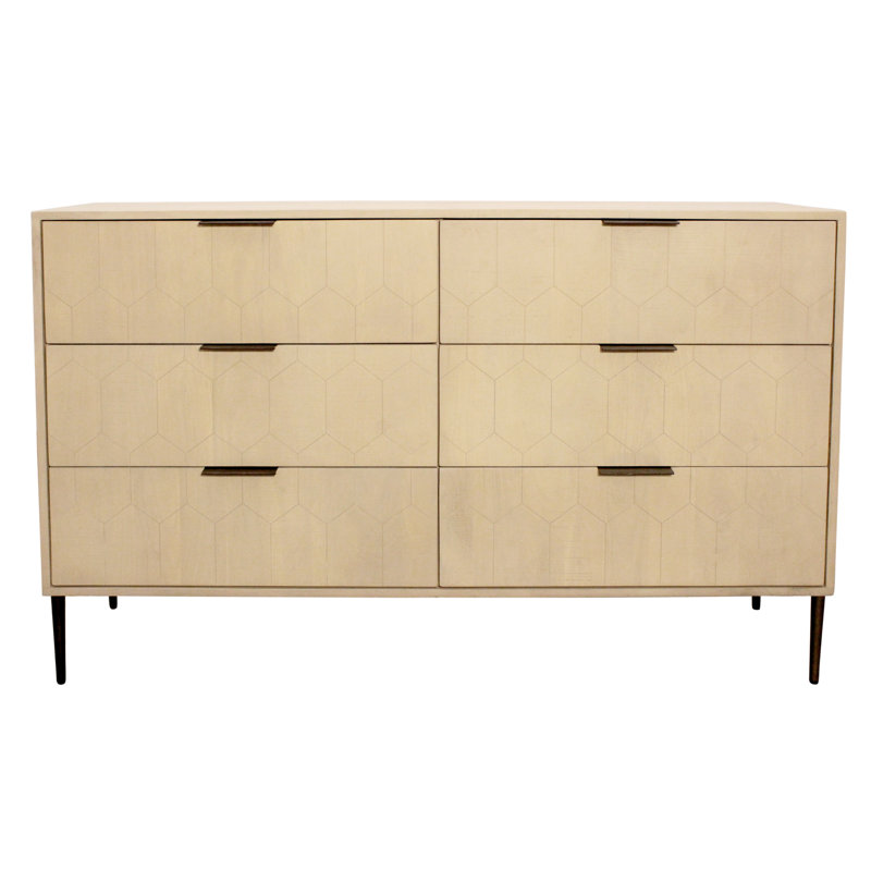 Ren 4-drawer Chest In Contemporary Aged Natural Finish On Solid Wood
