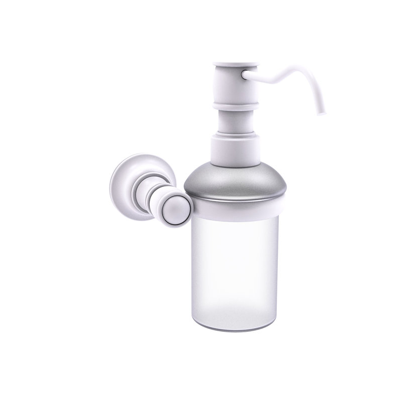 Distributeur de savon mural Freyja, Blanc mat