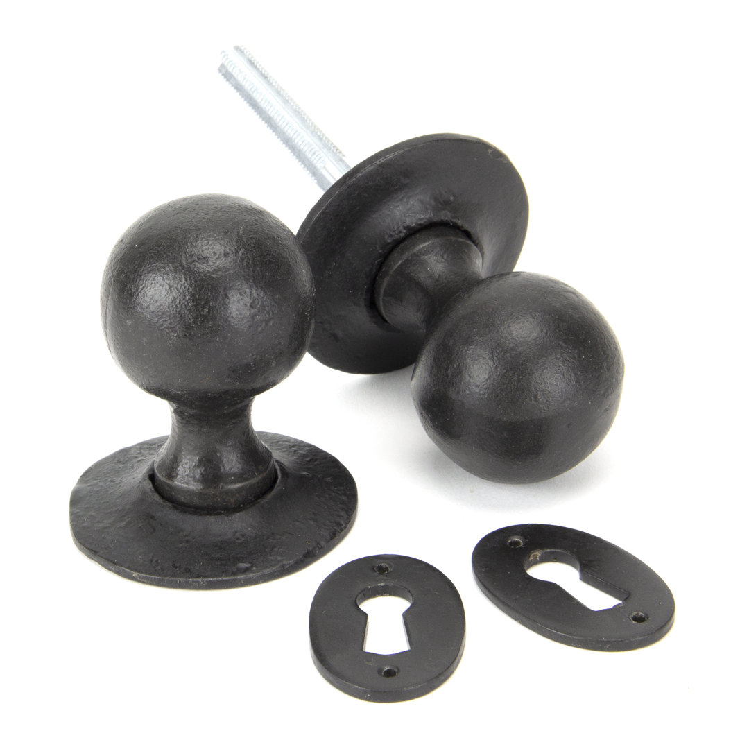 From The Anvil 92066 External Beeswax Round Mortice/Rim Knob Set - Image 3