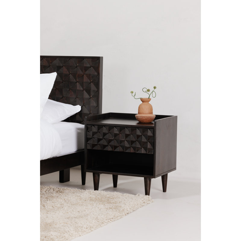 Pablo Bed, Black, King