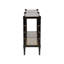 72 in. Glass Console Table