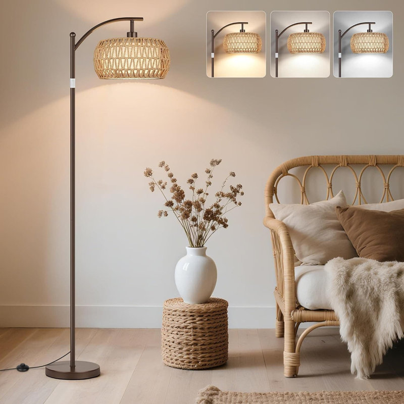 Lampe sur pied Boho