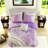 Modern Bedding Sets, 4 Piece Polyester Tie Dye Comforter for Home