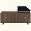 Bureau d'ordinateur en L