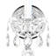 Sterling 1 - Light Candle Wall Light-13711263-13711270