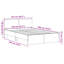 Bed Frame With Headboard Old Wood Solid Pine Wood-926814017-926814047