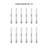 Juilliard Steak Knives, Hollow Handle by Oneida (18/10)
