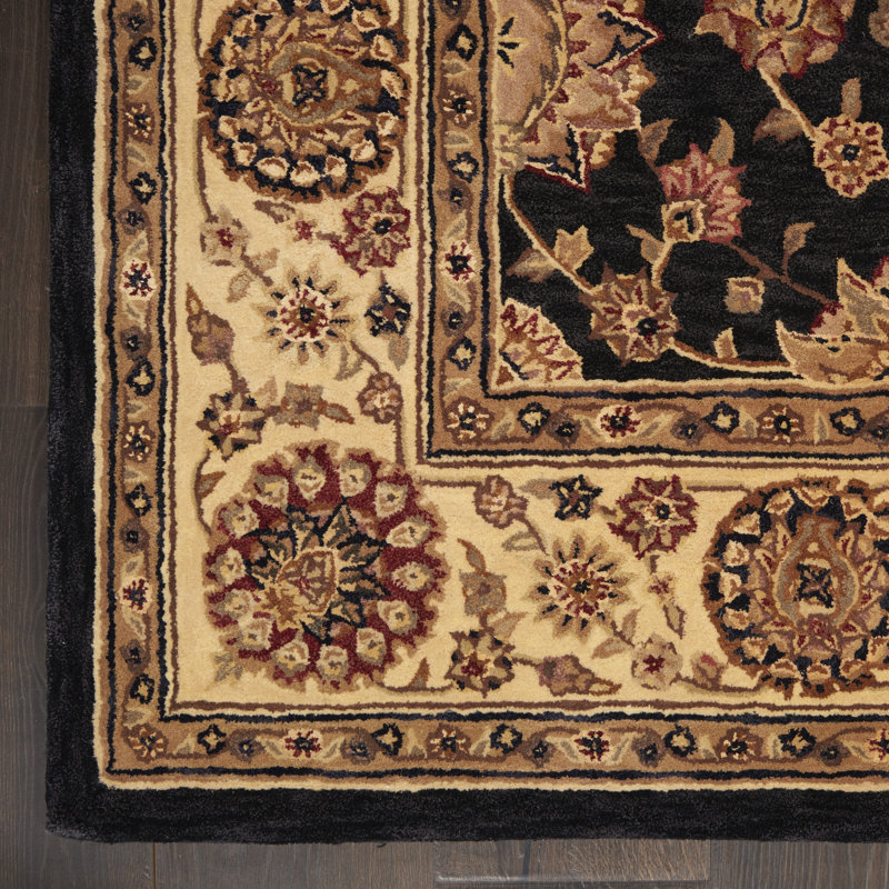 Ellerswick Wool Oriental Indoor Rug, Rectangle 5'6" x 8'6"
