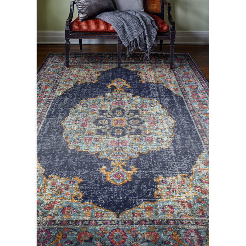 Perrin Oriental Area Rug, Rectangle 232 x 290cm
