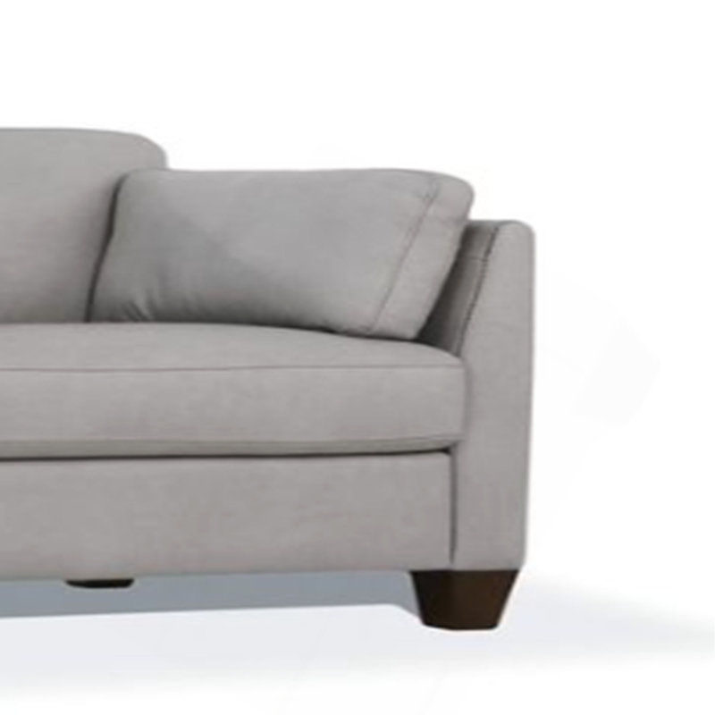 Fauteuil en cuir blanc matias Matias (assemblé)