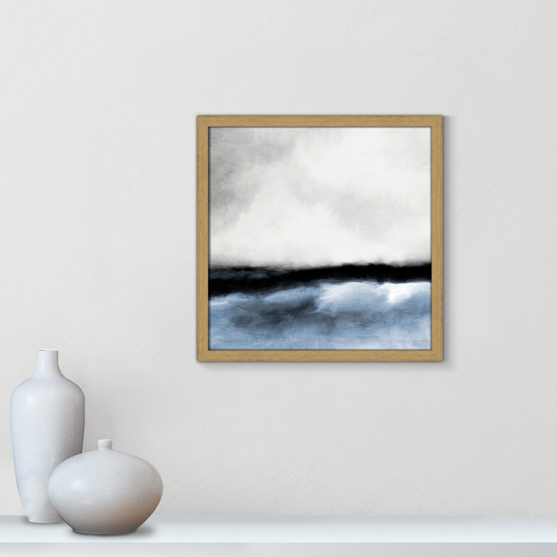 Across the Horizon - Version carrée, impression par Kimberly Allen, H 17 po x l 17 po x P 0,75 po, Pas de tapis