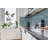 Hand Painted 12" x 12" Glass Grid Mosaic Tile-80638390