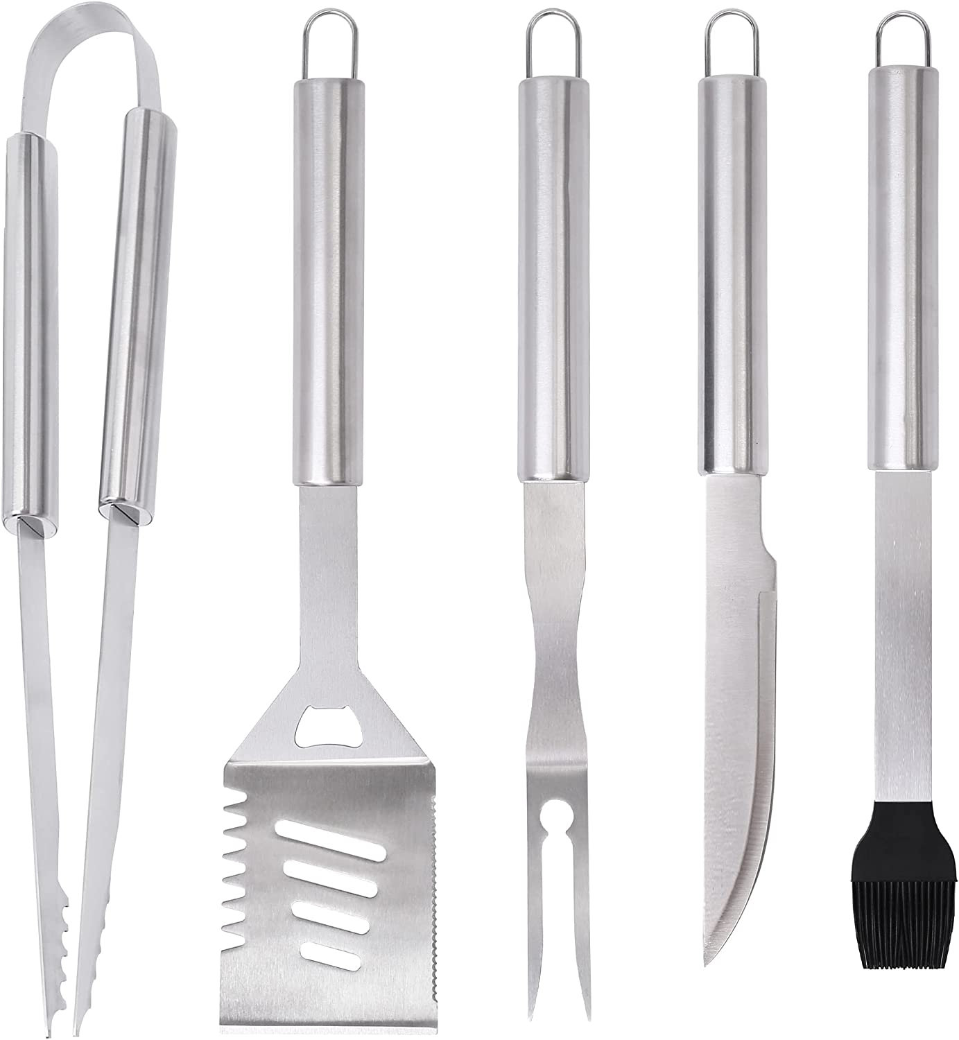 YardStash Heavy Duty Stainless Steel Grilling Tool Set | Wayfair