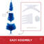 Arbre de Noël artificiel, arbre de Noël mince avec 390 branches et support réalistes-135122631