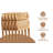 Wood Armless Folding Chairs(Set Of 2)-381314659