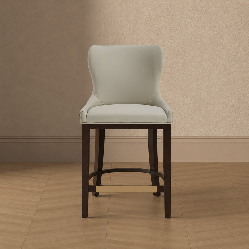 Tabouret de comptoir rembourré Blair, Pierre, Tabouret de comptoir (siège d'une hauteur de 26 p, 1