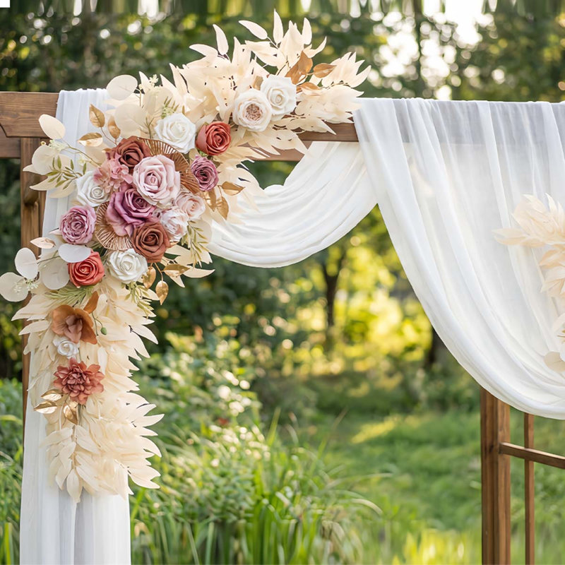 Bouquet de mariage, Beige