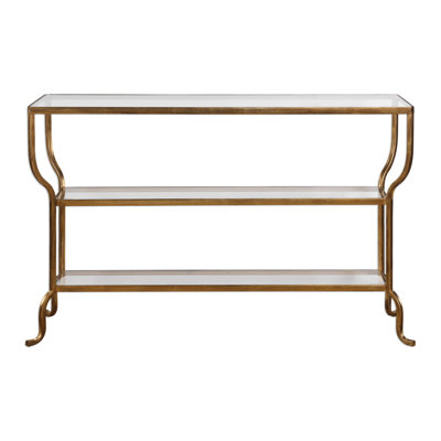 Scaife 54.2'' Glass Top Console Table