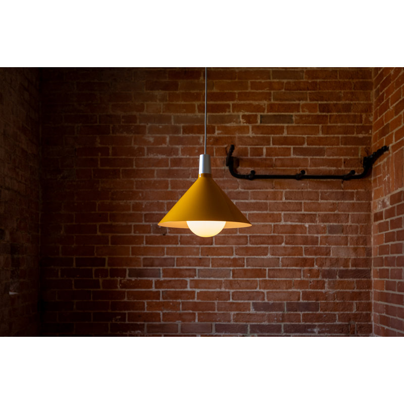 Luminaire suspendu Bower avec sphère G20 US, Jaune