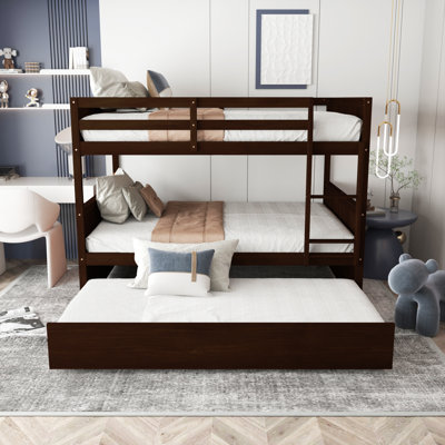 Estivalis Kids Full Over Full Bunk Bed with Trundle