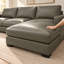 Canapé modulaire en cuir Eudia-1075851158