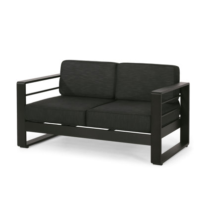 Dark Gray Bay Mp1 Aluminium Backyard - Elegant Design, 55.82 In. Depth, 28.26 Width, 24.68 Height For Enjoyment,