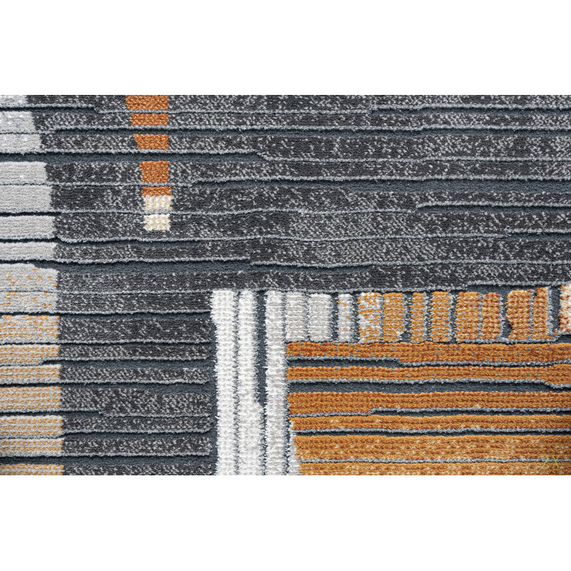 Tapis tissé à la machine Brooklyn, Rectangulaire 7 pi 10 po x 10 pi