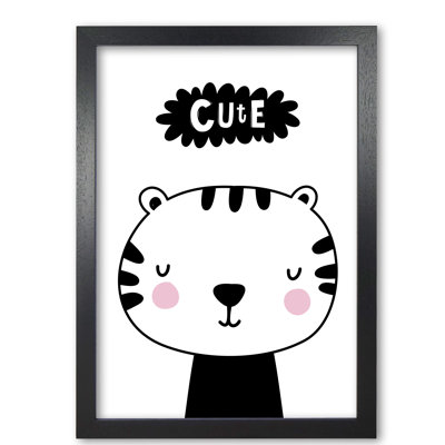 Cute Scandi Tiger - Painting