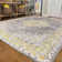 Tapis jaune à médaillon Eusebio Prixa