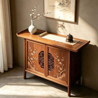Chinese-style retro minimalist high-end sideboard