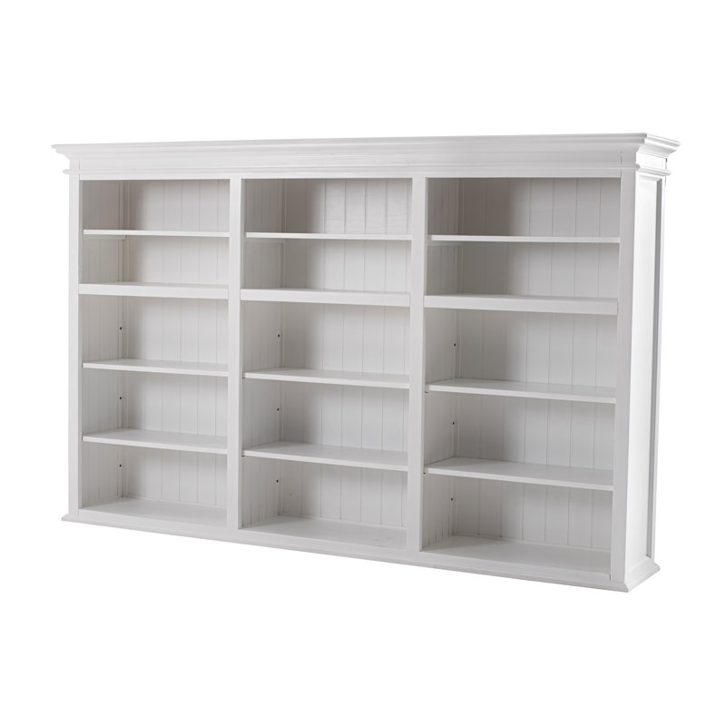 Halifax Lachlan Triple Bay Hutch Unit Top 59.06" H x 94.49" W, Pure White