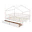 Full Size Wooden House Bed With Drawers-1894697744