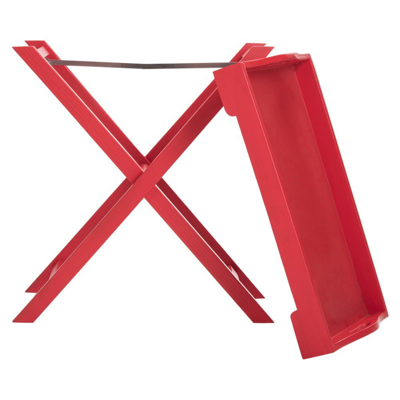 Table de bout d'accent Melbourne, Rouge chaud