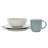 Lines Handmade Porcelain China Dinnerware Set 16 Piece - Service for 4-38163841