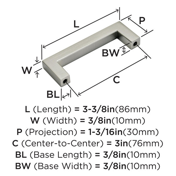 Dimensions du produit