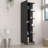 Urano Linen High Bathroom Cabinet with Four Exterior Open Shelves-913731360