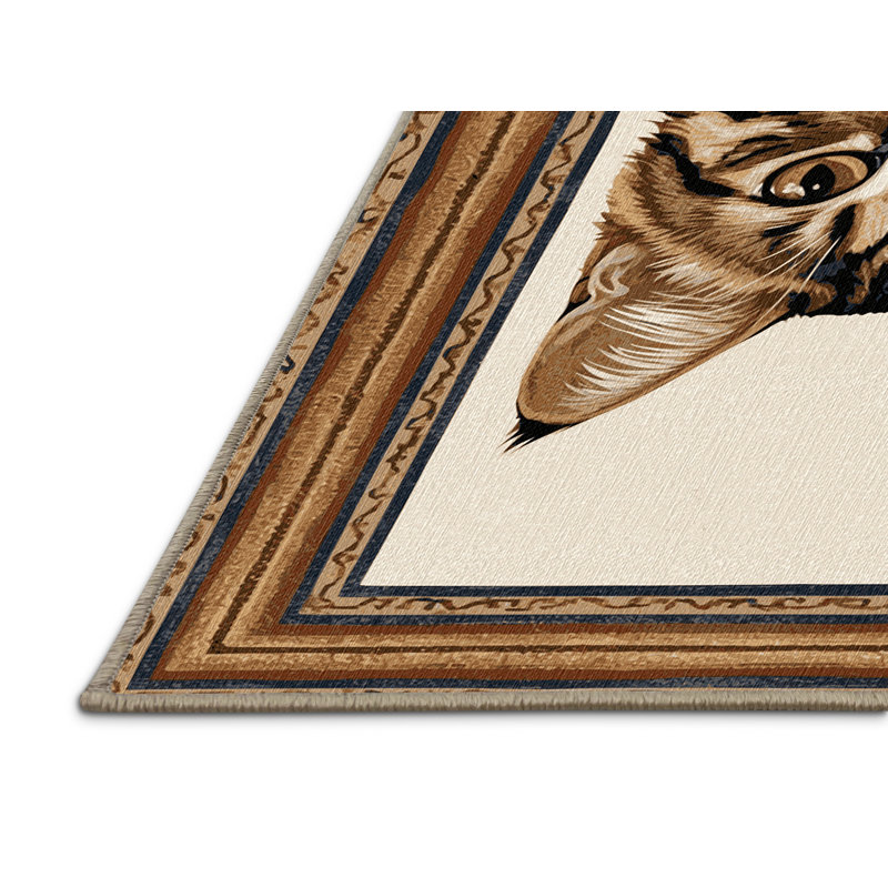  Tapis lavable American Curl Cats, Rectangle 6 pi x 9 pi