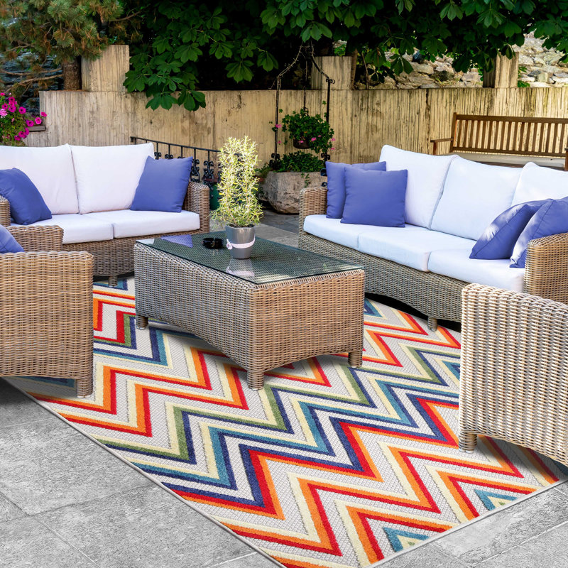 Tapis d'extérieur Norberry, Rectangle 7 pi 10 po x 9 pi 10 po